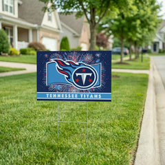 Tennessee Titans Yard Sign, Patriotic - NFL Home