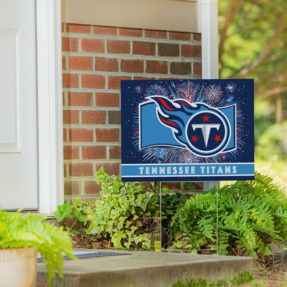 Tennessee Titans Yard Sign, Patriotic - NFL Home