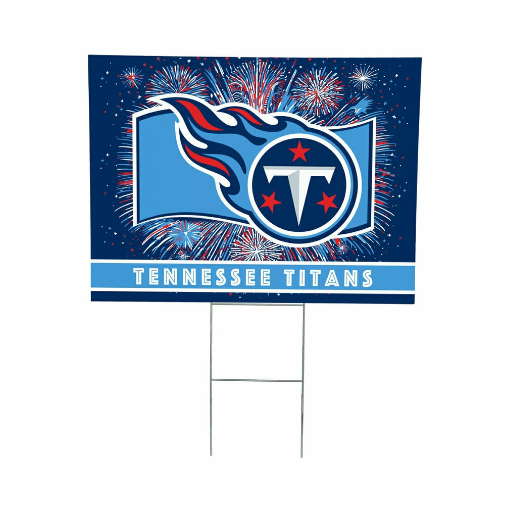 Tennessee Titans Yard Sign, Patriotic - NFL Home