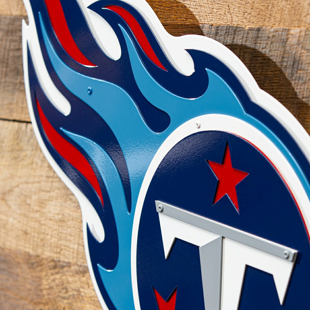 Tennessee Titans Premier Metal Wall Art - NFL Home