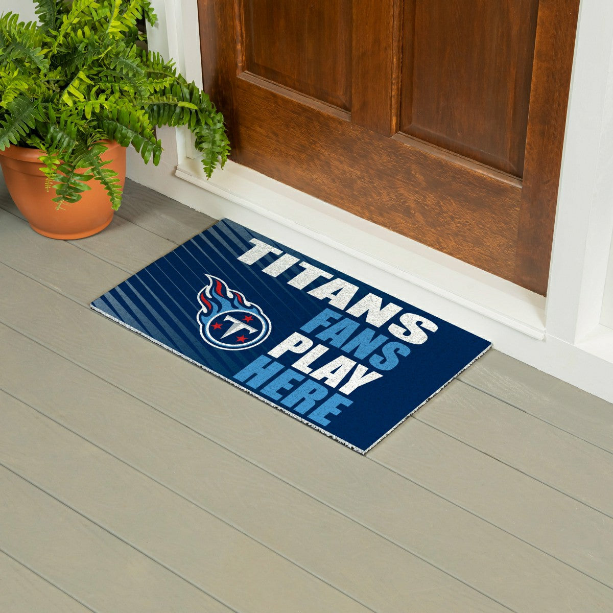 Tennessee Titans Fan Mat, 28"x16" - NFL