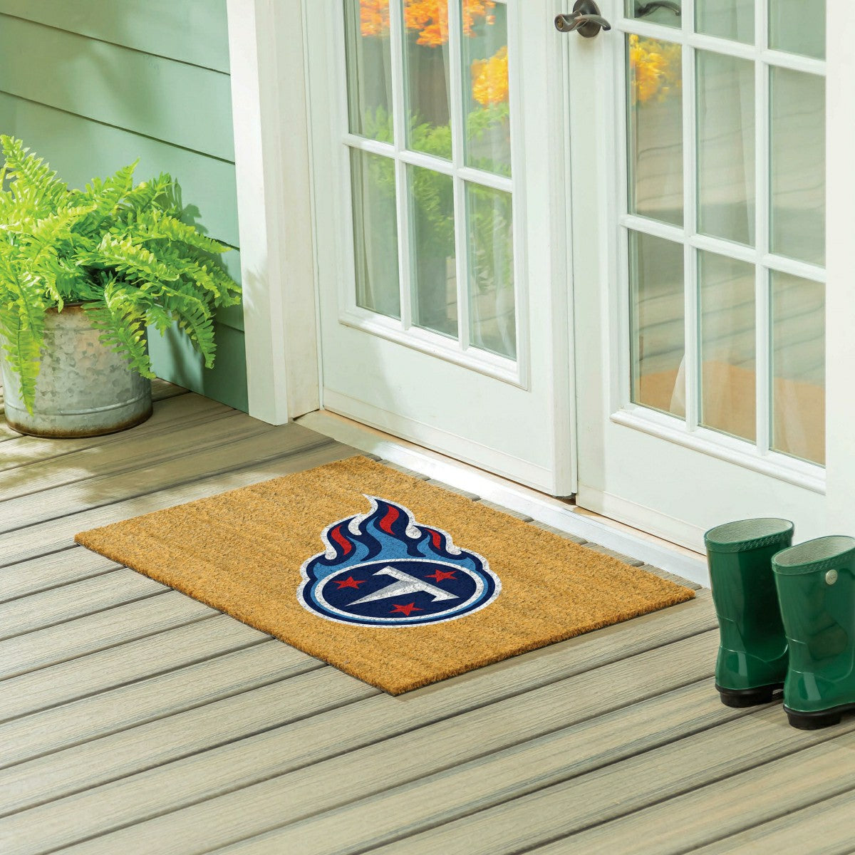 Tennessee Titans Large Full Color Coir Mat, 36"x24" - NFL