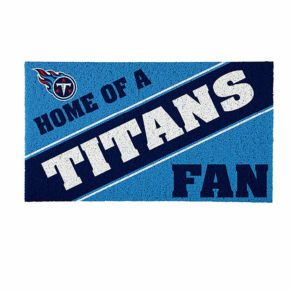 Tennessee Titans, PVC Mat COLOR, Home of a Fan - NFL