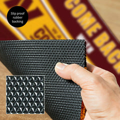 28" x 16" PVC Trapper Mat, Come Back with Tickets, Washington Commande - NFL