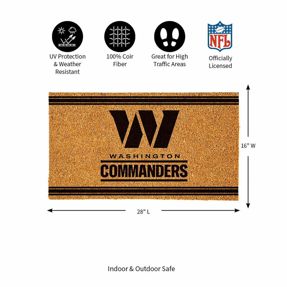 Washington Commanders, Coir Mat 1C - NFL