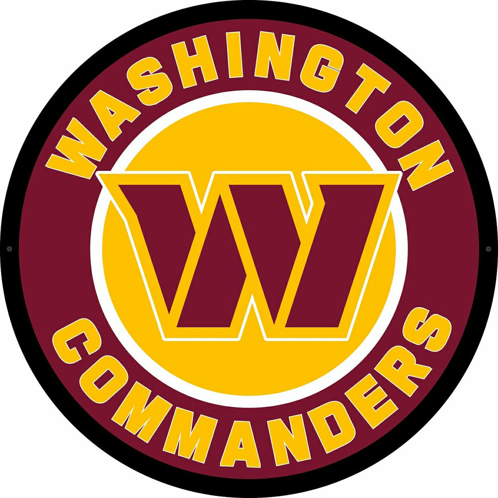 LED Wall Decor, Round, Washington Commanders - NFL Home