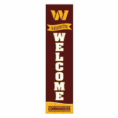 Washington Commanders Large Single Sided Leaner, 46" - NFL Home