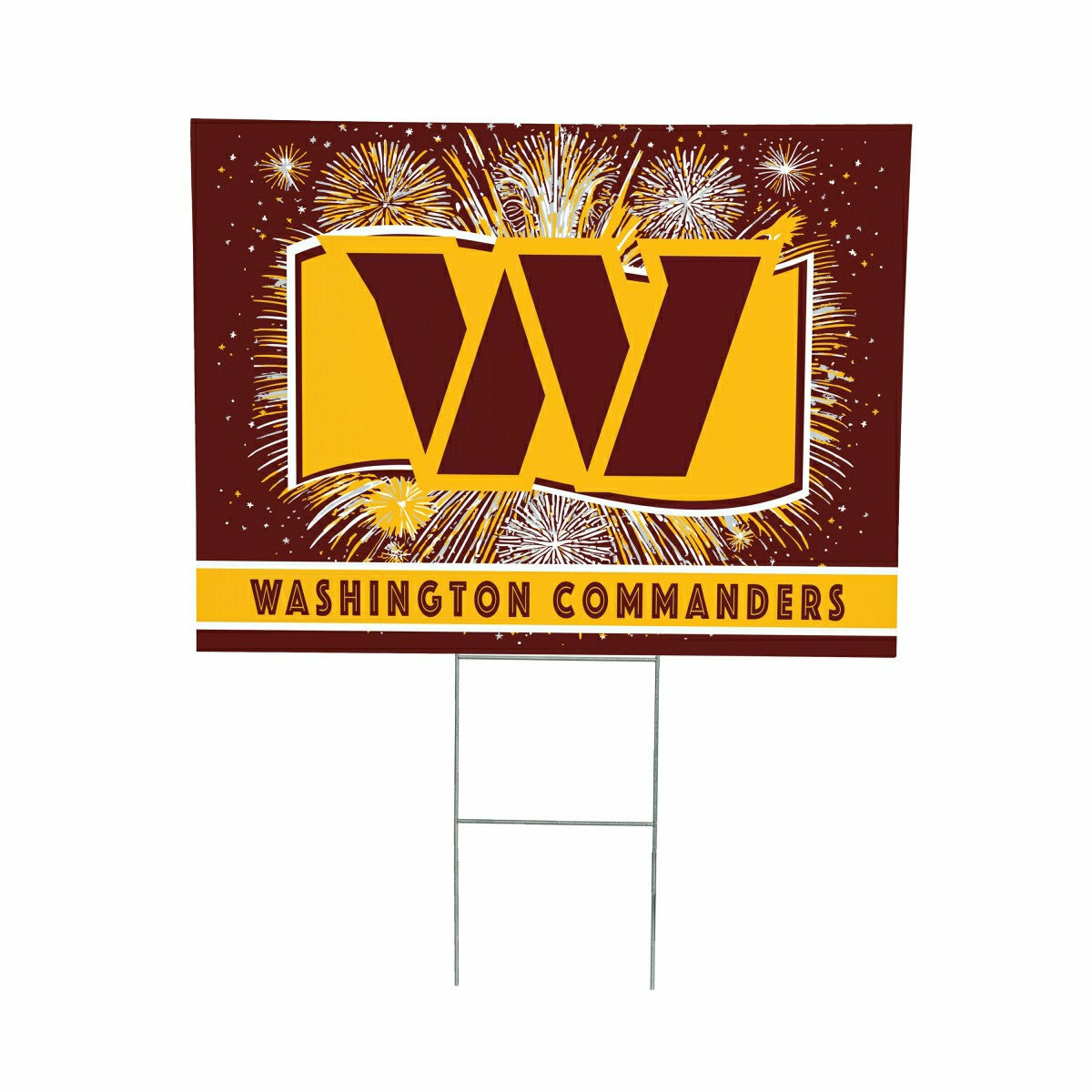 Washington Commanders Yard Sign, Patriotic - NFL Home