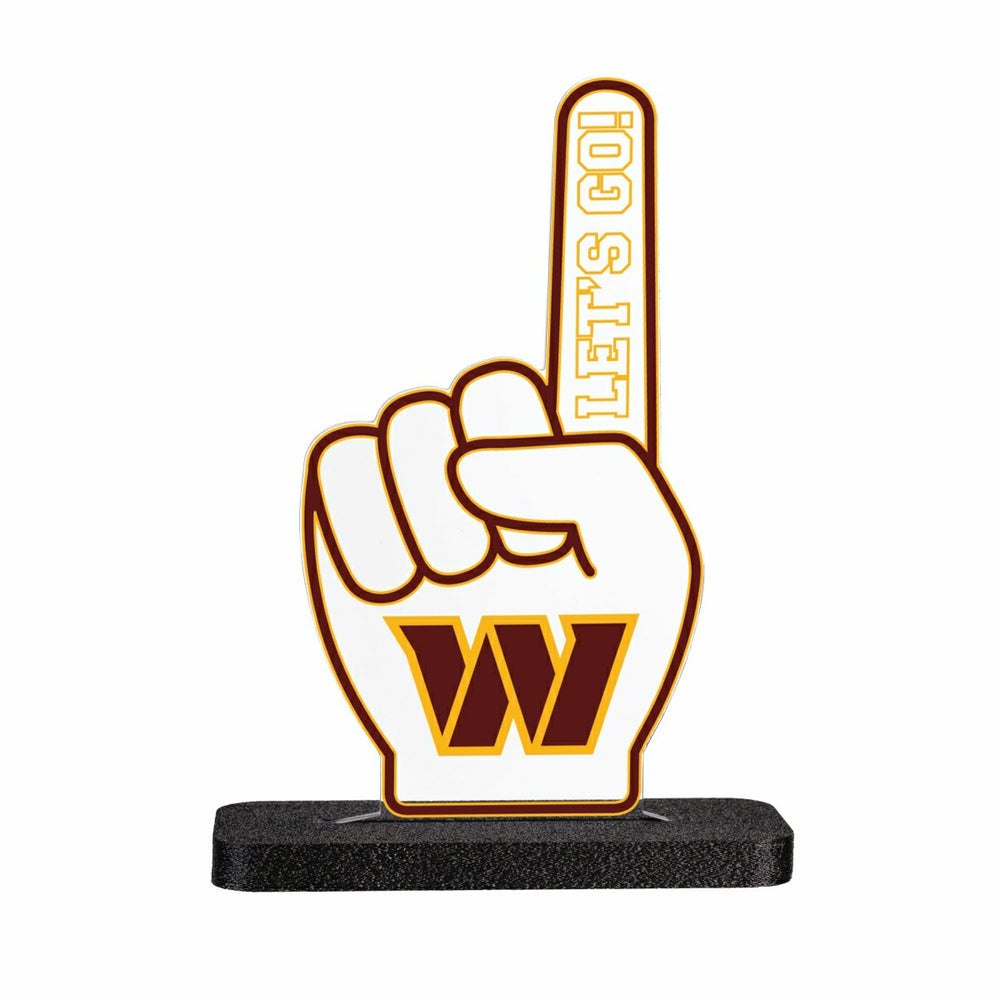 Washington Commanders NFL Football Foam Finger Desklite LED Decor - NFL Home