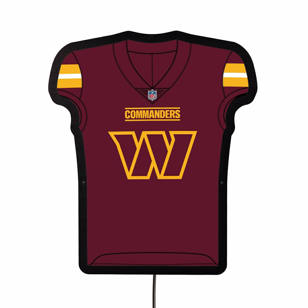 Washington Commanders NFL Football Jersey Edgelite LED Decor - NFL