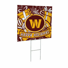 Washington Commanders Yard Sign, Holiday - NFL Home