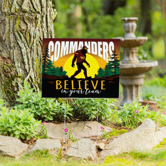 Washington Commanders Yard Sign, Bigfoot - NFL Home