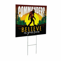 Washington Commanders Yard Sign, Bigfoot - NFL Home