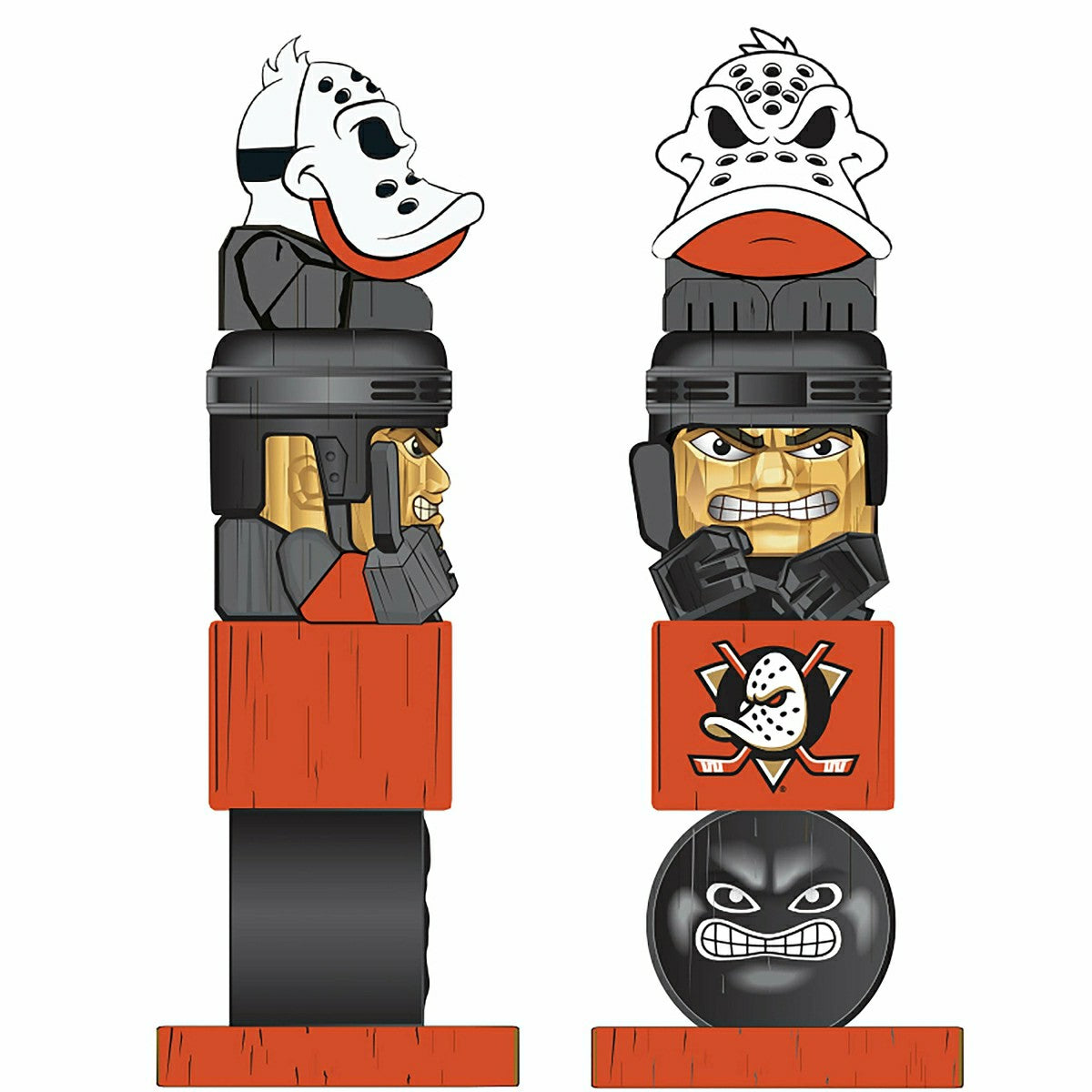 Anaheim Ducks Tiki Totem Garden Statue - NHL Home