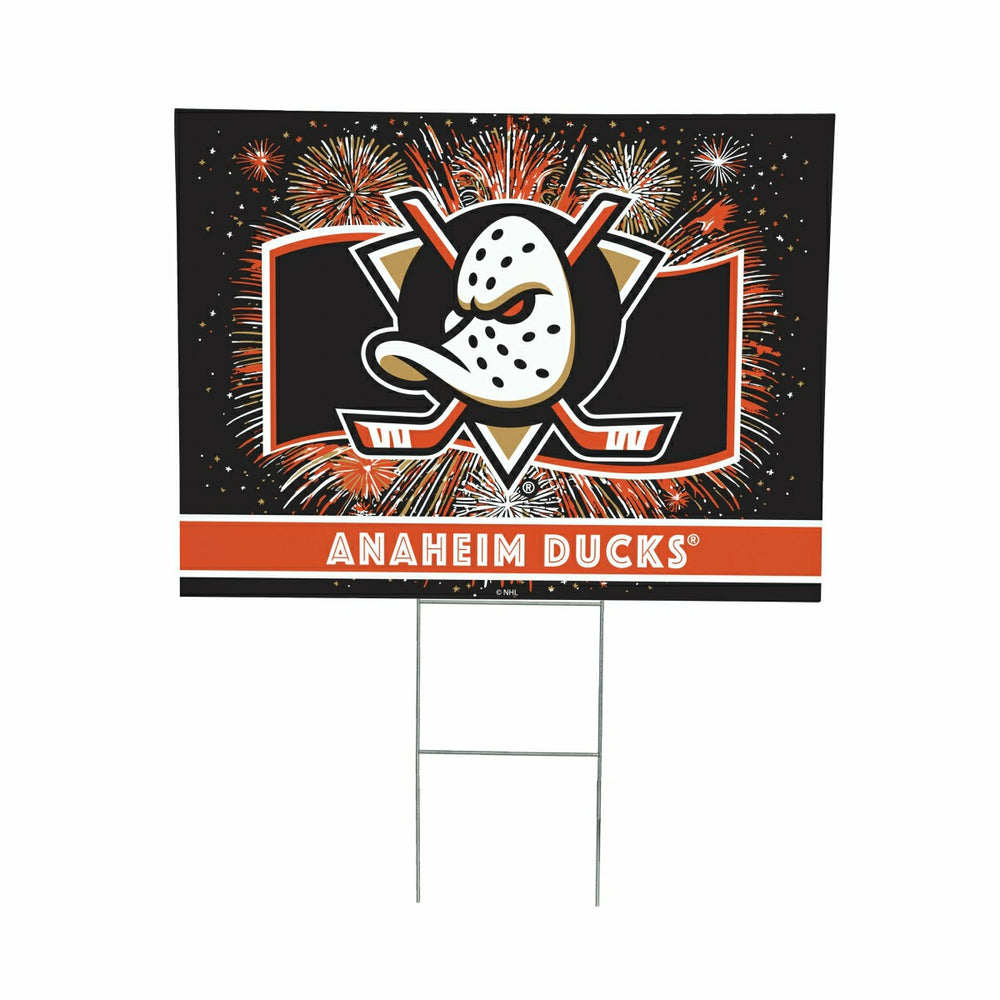 Anaheim Ducks Yard Sign, Patriotic - NHL Home