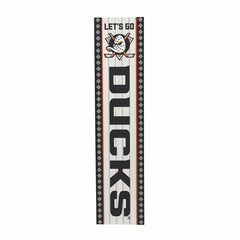 Anaheim Ducks Christmas Double Sided Large Leaner, 47" - NHL Home