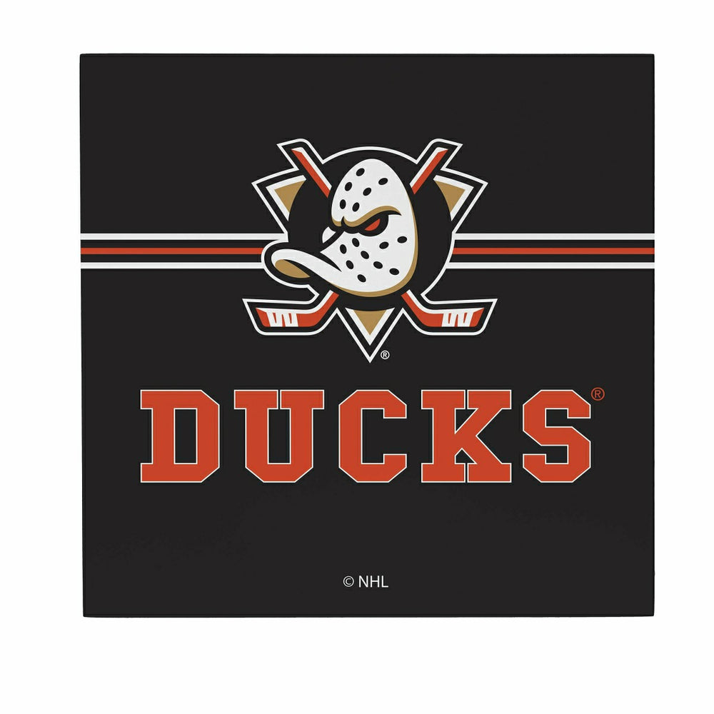 Anaheim Ducks Wood Wall Sign, 12x12 - NHL Home