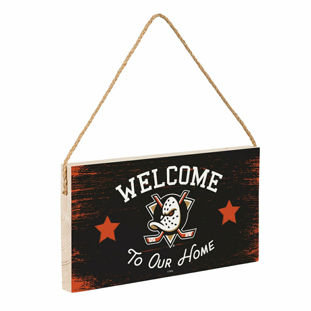 Anaheim Ducks Wood Wall Sign, 6x11 - NHL Home