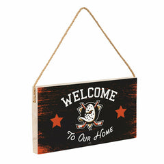 Anaheim Ducks Wood Wall Sign, 6x11 - NHL Home