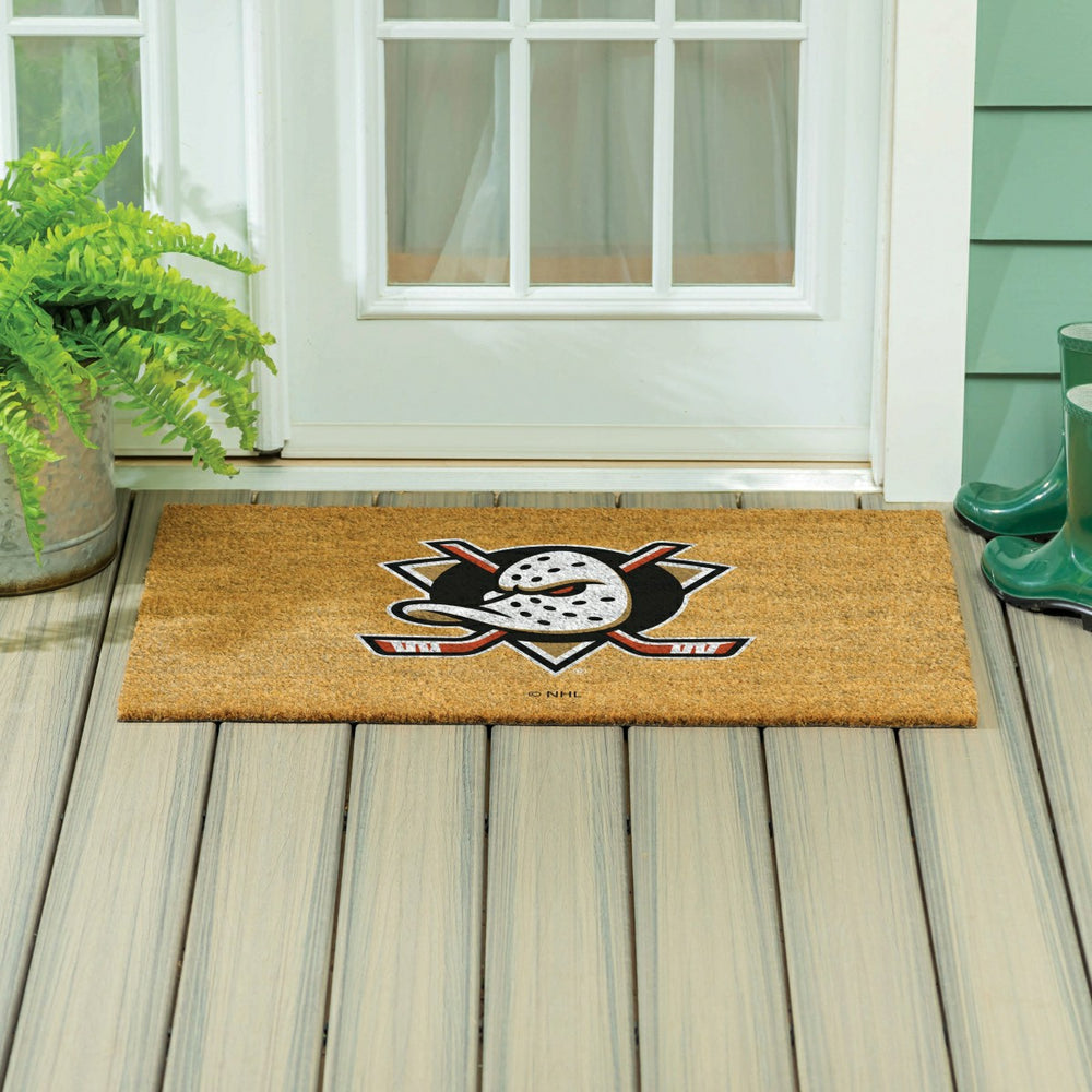 Anaheim Ducks Large Full Color Coir Mat, 36"x24" - NHL