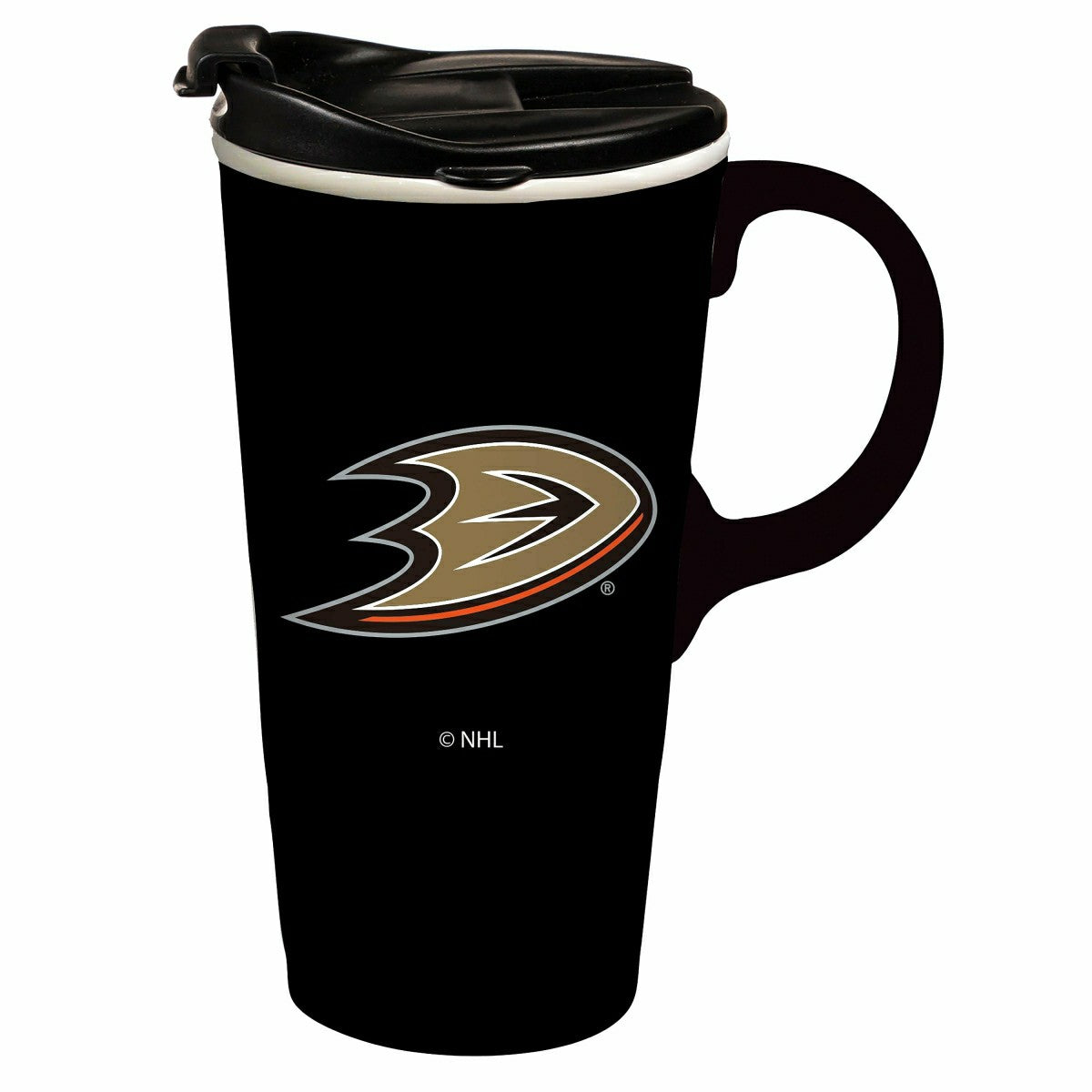 Boxed Travel Latte Cup, Anaheim Ducks - NHL Home