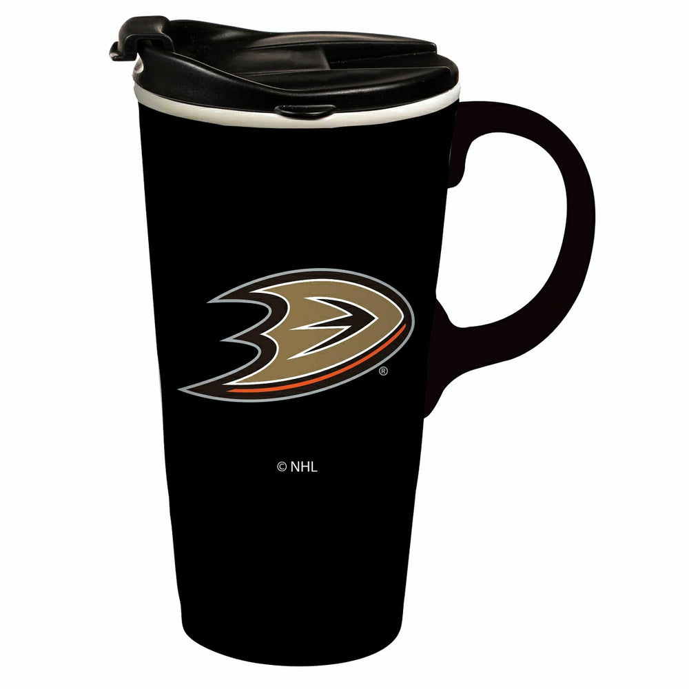 Boxed Travel Latte Cup, Anaheim Ducks - NHL Home