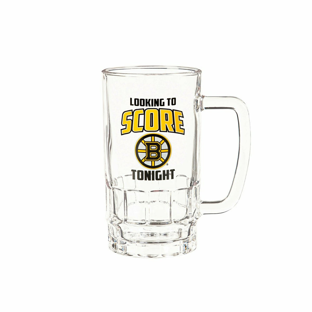 Stemless 17OZ Glass & Tankard 16OZ Gift Set, Boston Bruins - NHL Home