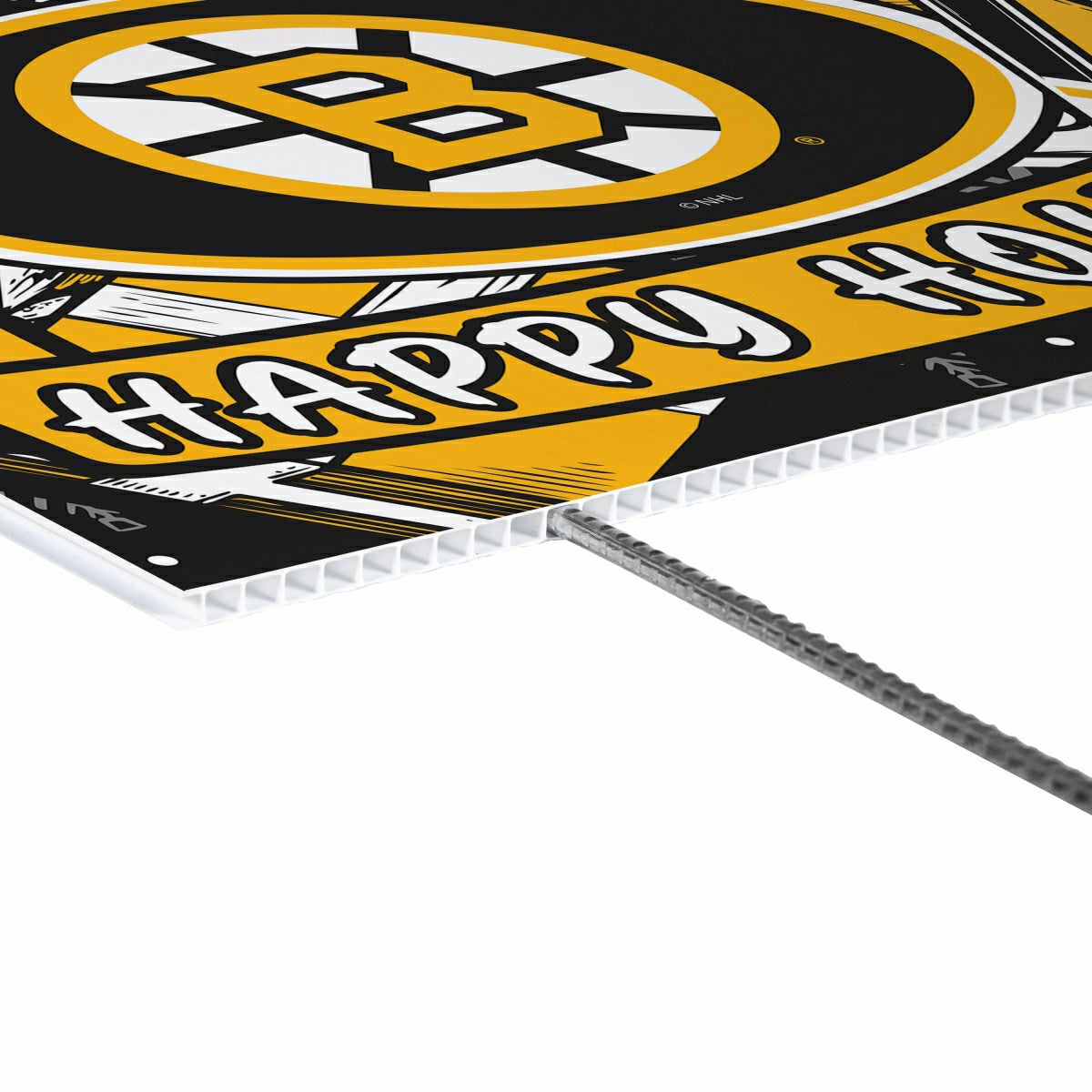 Boston Bruins Yard Sign, Holiday - NHL Home
