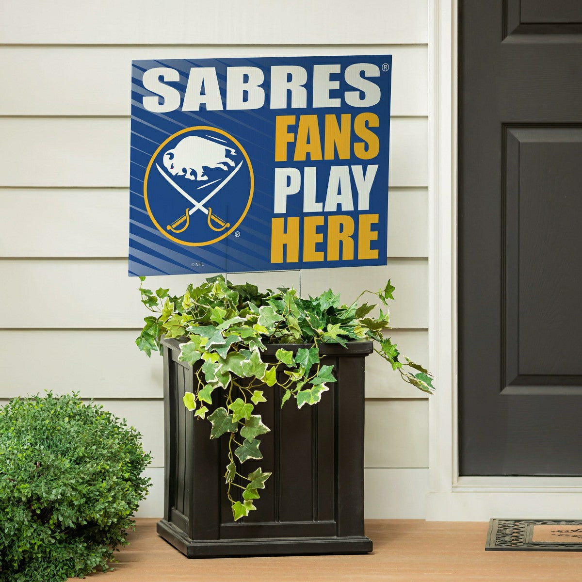 Buffalo Sabres Coroplast Yard Sign "Fans Play Here" - NHL Home