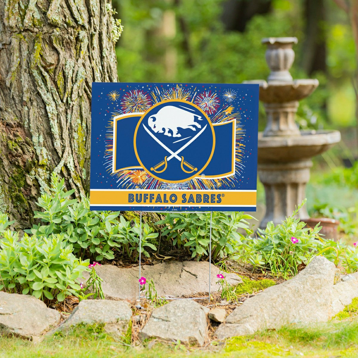 Buffalo Sabres Yard Sign, Patriotic - NHL Home