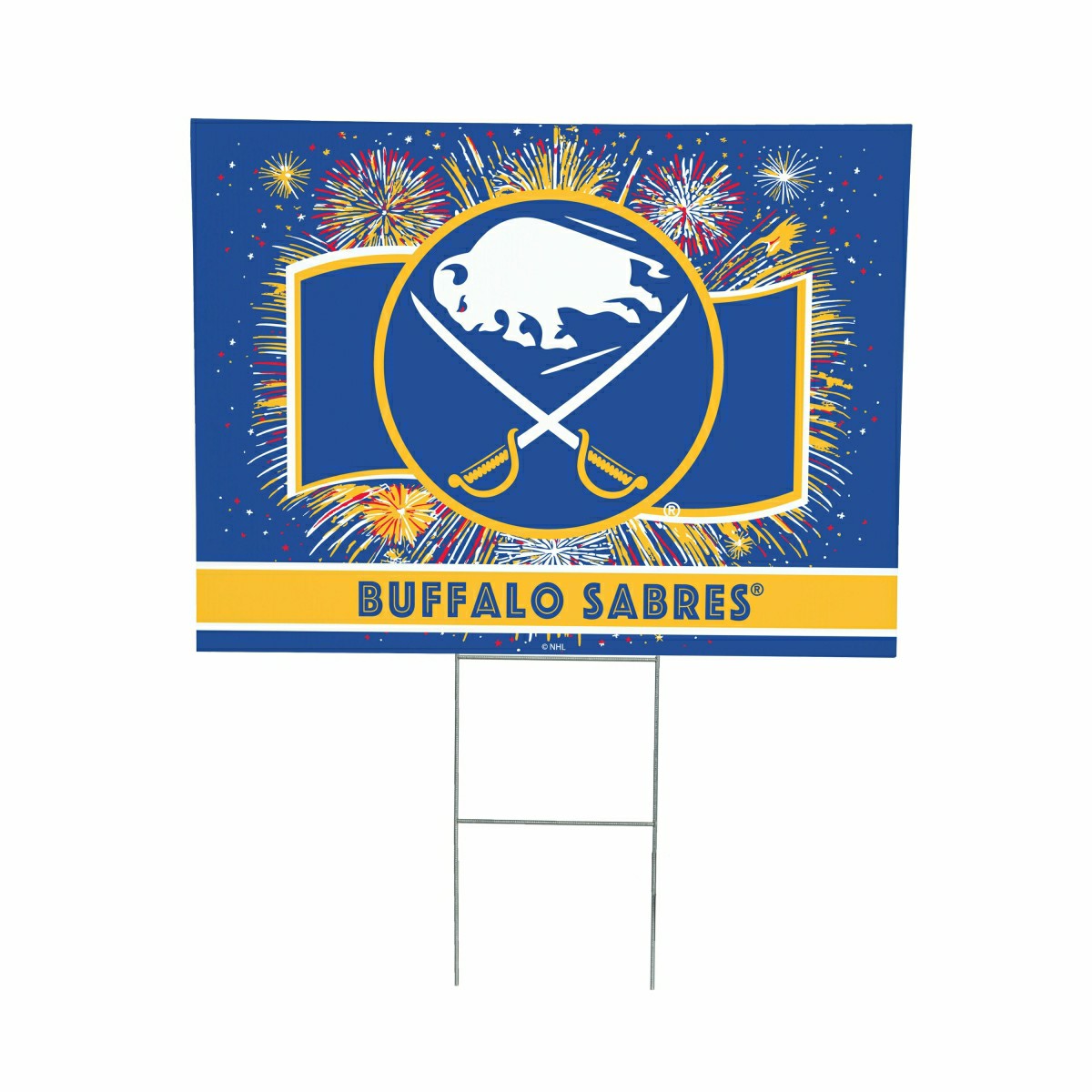 Buffalo Sabres Yard Sign, Patriotic - NHL Home