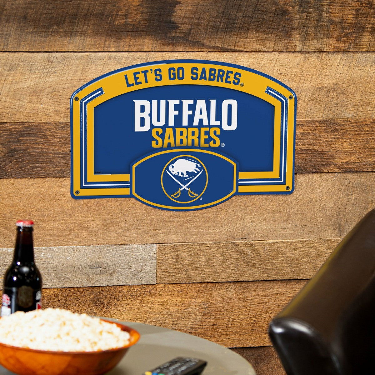 Buffalo Sabres USA Embossed Steel Wall Sign, 11" x 17" - NHL Home