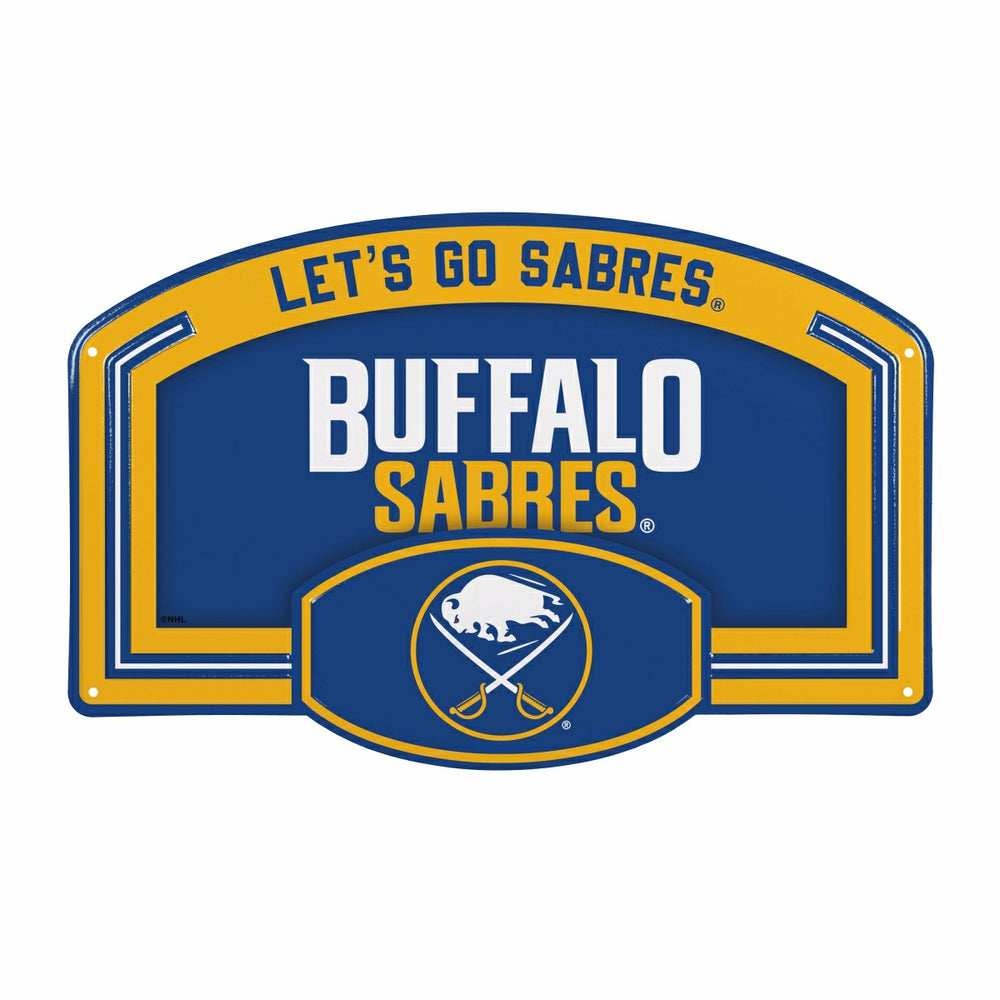 Buffalo Sabres USA Embossed Steel Wall Sign, 11" x 17" - NHL Home