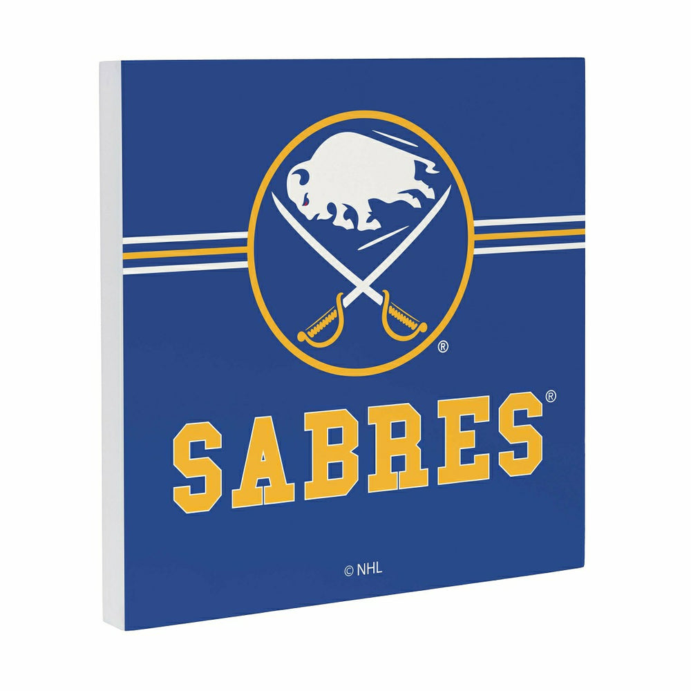 Buffalo Sabres Wood Wall Sign, 12x12 - NHL Home