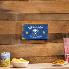 Buffalo Sabres Wood Wall Sign, 6x11 - NHL Home