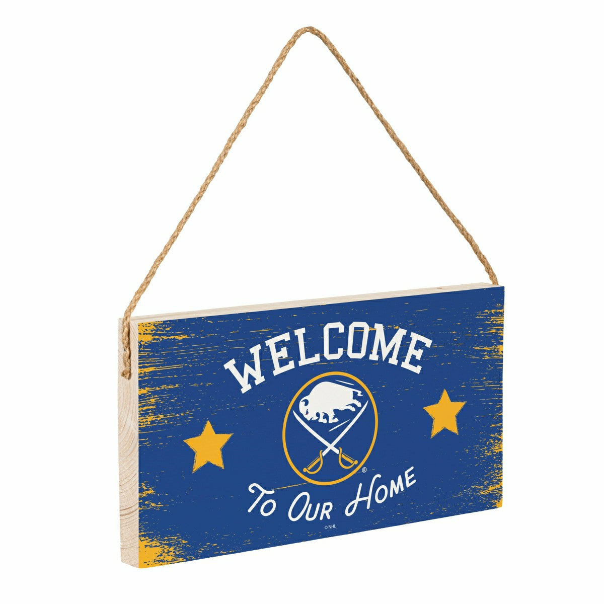 Buffalo Sabres Wood Wall Sign, 6x11 - NHL Home
