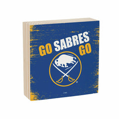 Buffalo Sabres Plock, Down Home Fans, 6x6 - NHL Home