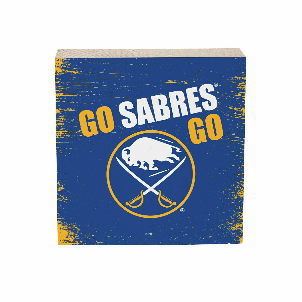Buffalo Sabres Plock, Down Home Fans, 6x6 - NHL Home