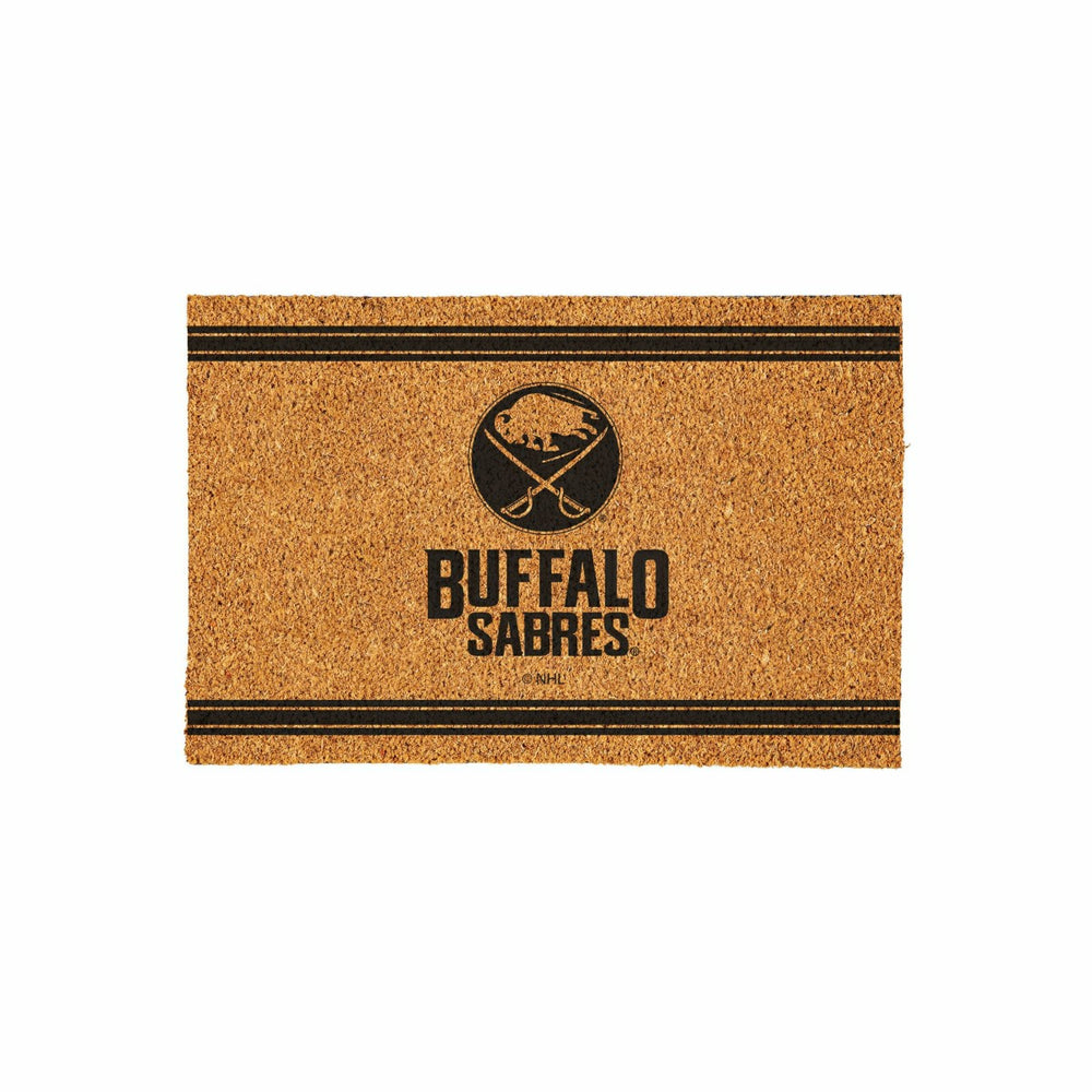 Buffalo Sabres Large One Color Coir Mat, 36"x24" - NHL
