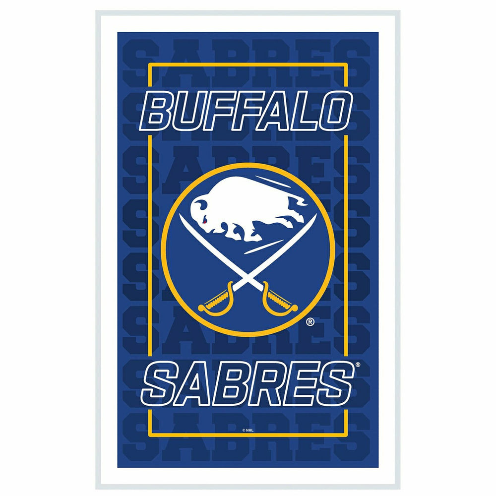 22"H x 14"L NeoLite Wall Decor, Rectangle, Buffalo Sabres - NHL Home