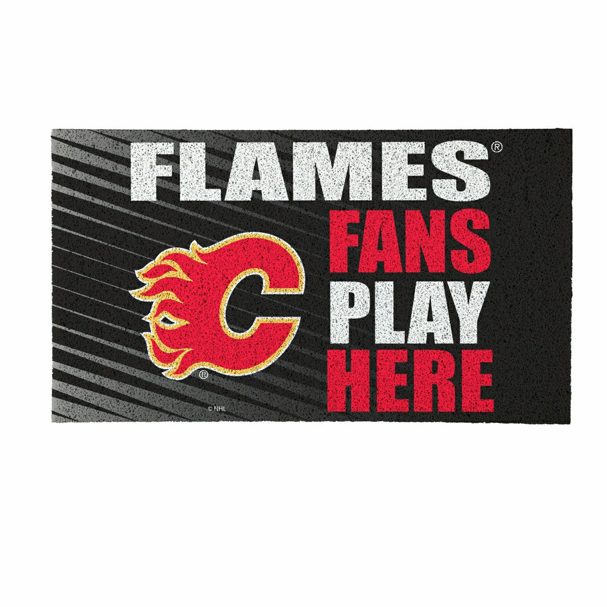 Calgary Flames Fan Mat, 28"x16" - NHL