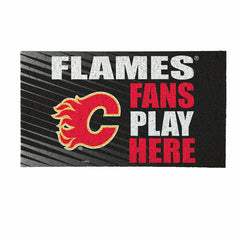 Calgary Flames Fan Mat, 28"x16" - NHL