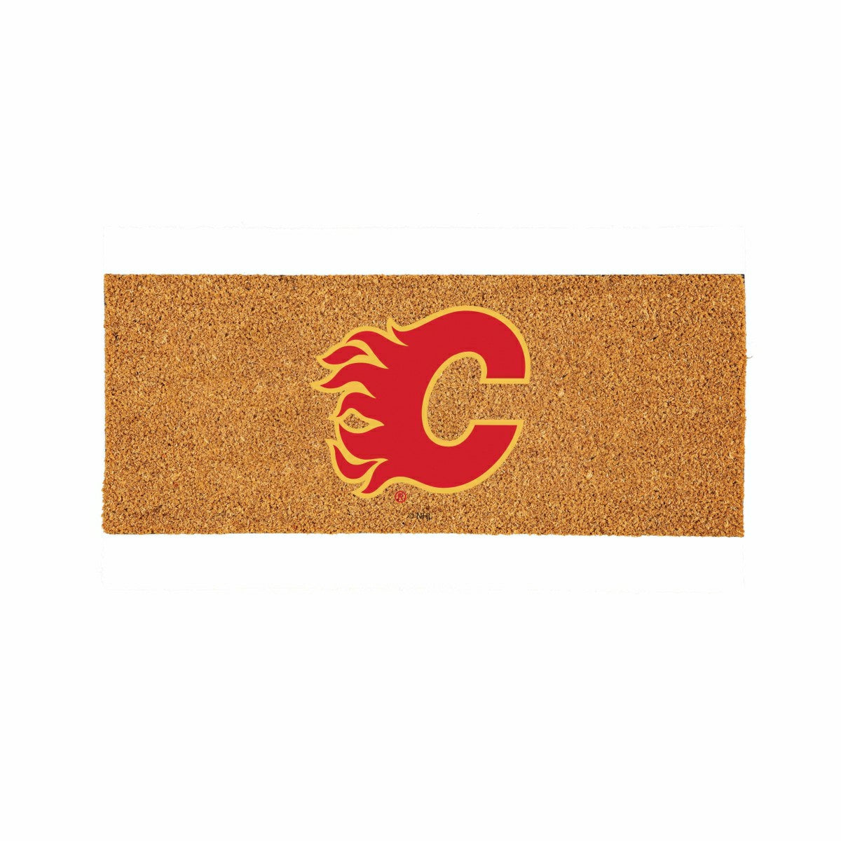 Calgary Flames Extra Large Full Color Coir Mat, 60"x24" - NHL