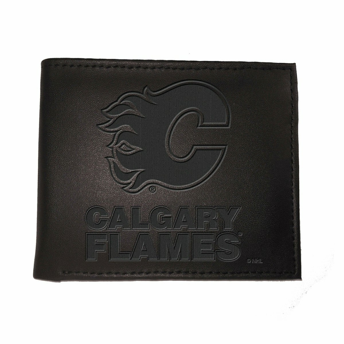 Calgary Flames, Bi-Fold Wallet, Black - NHL Home