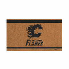 Calgary Flames, Coir Mat 1C - NHL