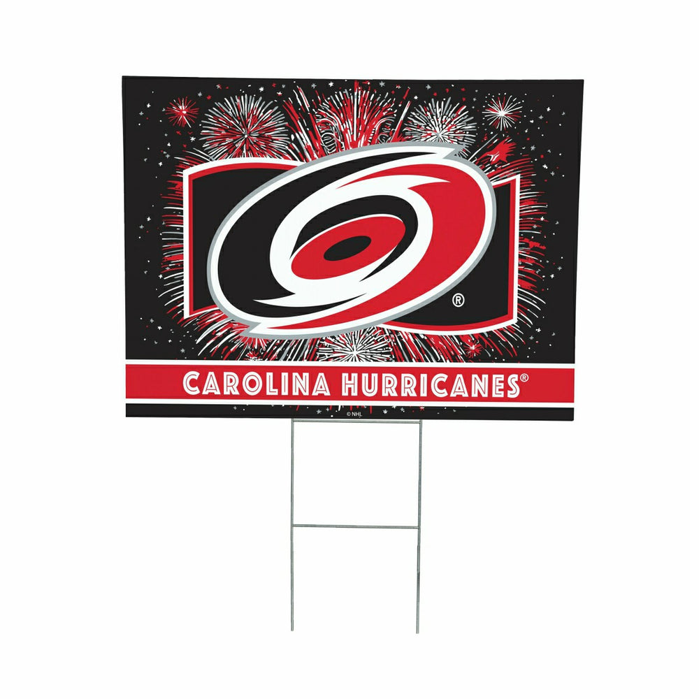 Carolina Hurricanes Yard Sign, Patriotic - NHL Home