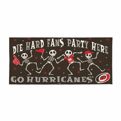 Carolina Hurricanes Flocked Coir Halloween Sassafras Switch Mat, 22"x1 - NHL