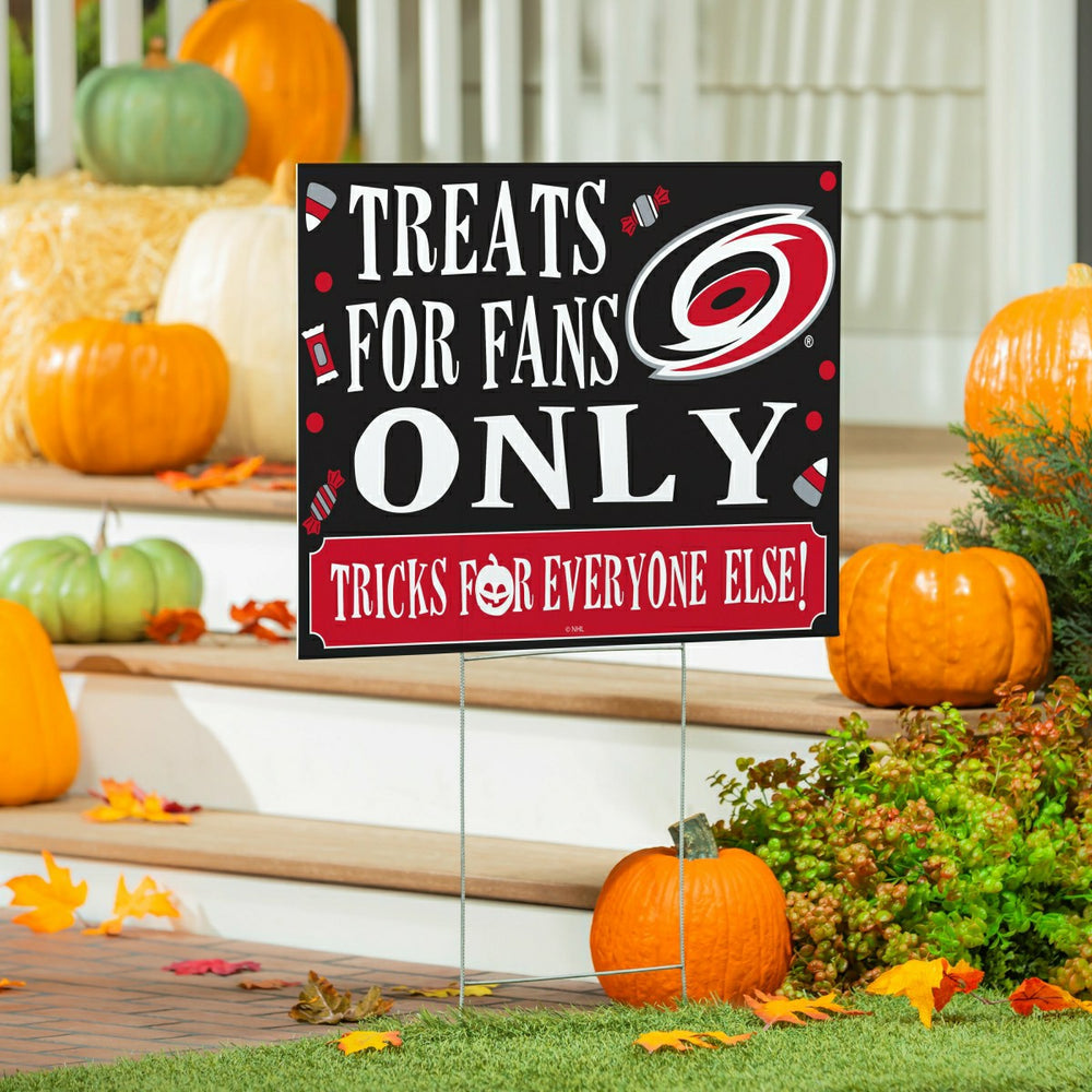 Carolina Hurricanes Yard Sign, Halloween Treats for Fans - NHL Home