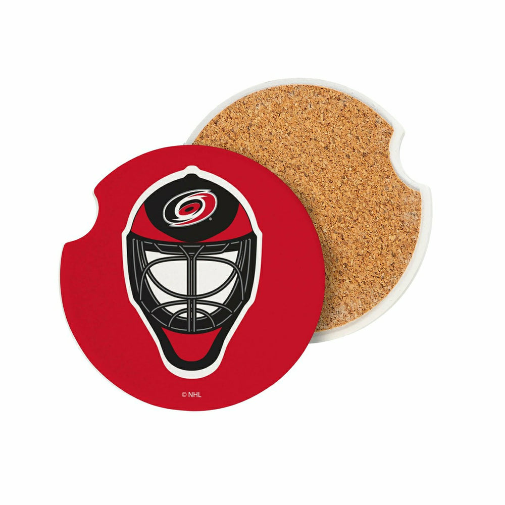 Carolina Hurricanes Car Coaster Set, 2pc - NHL Home