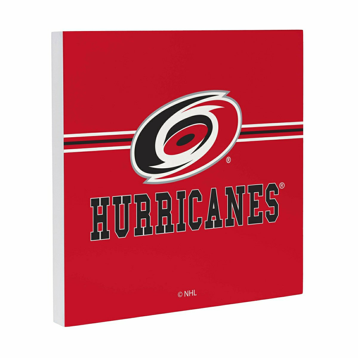 Carolina Hurricanes Wood Wall Sign, 12x12 - NHL Home